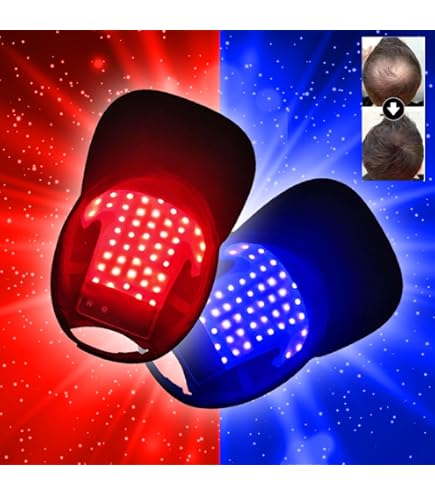 Amazon.co.jp: Zepden 赤色LED 96LED 育毛キャップ 増毛 スカルプケア